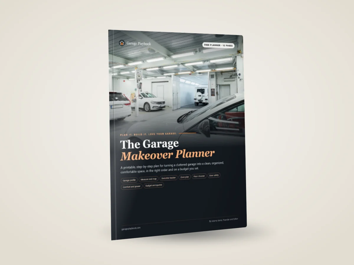 Free download: The Garage Makeover Planner preview
